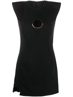 Versace платье мини с вырезом