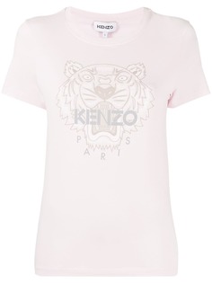 Kenzo футболка с принтом Tiger