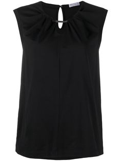 Brunello Cucinelli топ с декором Monili