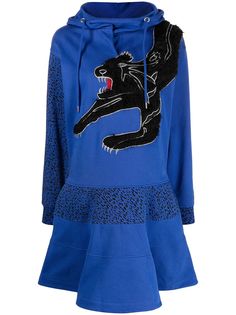 Kenzo платье Black Puma из коллаборации с Kansai Yamamoto