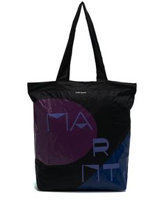 Isabel Marant сумка-шопер с геометричным принтом