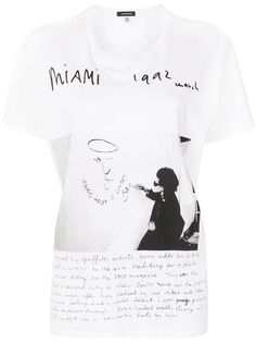 R13 футболка U2 Miami с фотопринтом