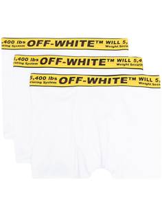 Off-White TRIPACK CLASSIC INDUSTR BOXER WHITE YELL