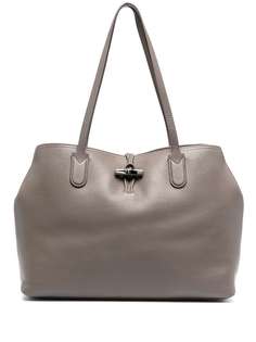 Longchamp большая сумка на плечо Roseau