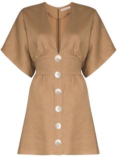 Reformation расклешенное платье