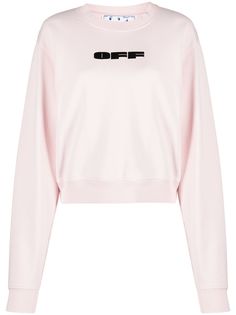Off-White толстовка с логотипом