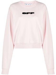 Off-White толстовка с логотипом