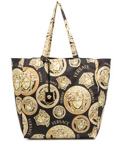Versace сумка-тоут с декором Medusa