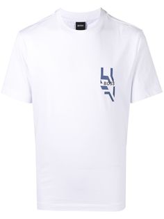 Boss Hugo Boss футболка свободного кроя с графичным принтом