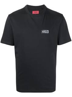 HUGO футболка с графичным принтом