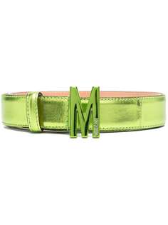 Moschino ремень с пряжкой-логотипом