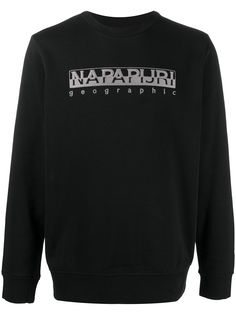 Napapijri толстовка с вышитым логотипом