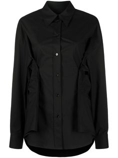 MM6 Maison Margiela рубашка с объемными рукавами