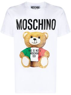 Moschino футболка с принтом Teddy Bear