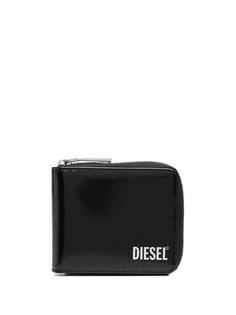 Diesel кошелек на молнии с логотипом