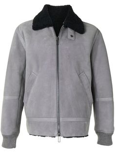 Emporio Armani куртка с меховым воротником
