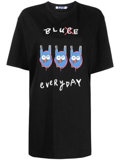 SJYP футболка Blue Everyday