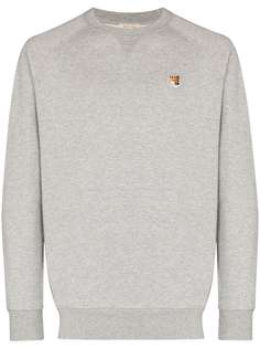 Maison Kitsuné толстовка с нашивкой Fox Head
