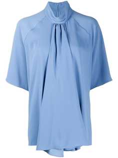 MM6 Maison Margiela топ со сборками