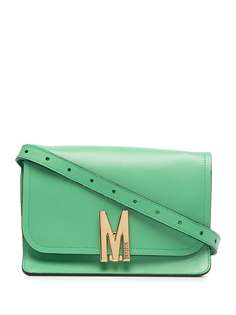 Moschino сумка на плечо с логотипом M