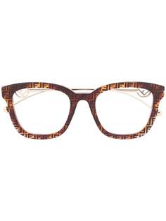 Fendi Eyewear очки с логотипом FF