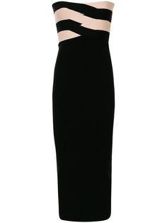 Dion Lee облегающее платье миди без бретелей