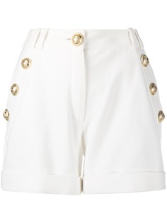 Balmain шорты с декоративными пуговицами