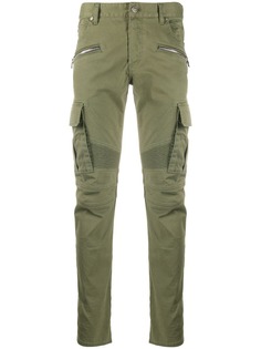 Balmain зауженные брюки карго