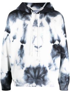 Marcelo Burlon County of Milan logo-print tie-dye hoodie