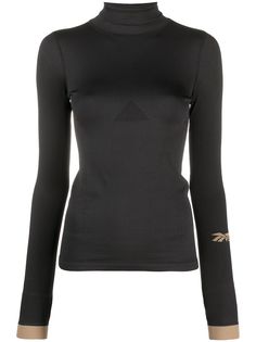 Reebok x Victoria Beckham бесшовный топ с длинными рукавами
