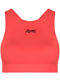 Reebok x Victoria Beckham спортивный бюстгальтер с логотипом
