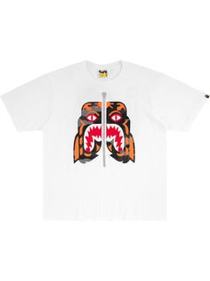 A BATHING APE® футболка Woodland Camo Tiger