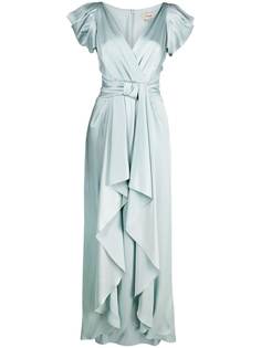 Temperley London длинное платье Anita