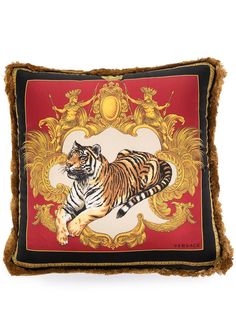 Versace Home подушка с принтом и узором Barocco