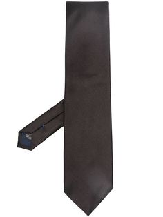 Canali галстук с заостренным кончиком