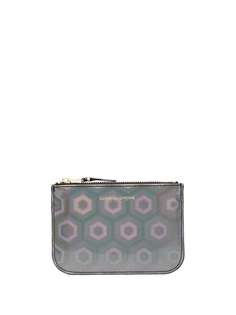 Comme Des Garçons Wallet кошелек с голографическим эффектом