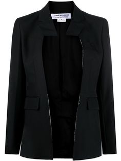 Comme Des Garçons Comme Des Garçons блейзер со срезанными лацканами