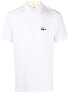Lacoste рубашка поло с нашивкой-логотипом