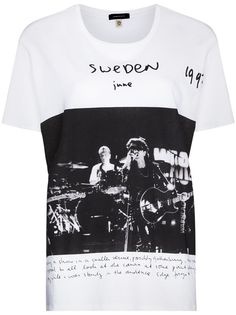 R13 футболка Sweden Boy с круглым вырезом из коллаборации с U2