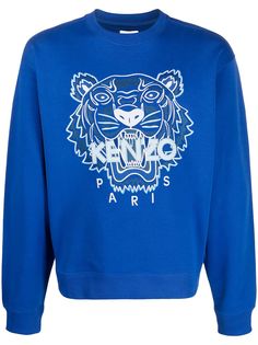 Kenzo толстовка с вышивкой