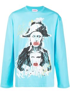 Charles Jeffrey Loverboy футболка с графичным принтом и длинными рукавами