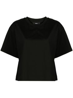 Diesel футболка из мерсеризированного хлопка с логотипом