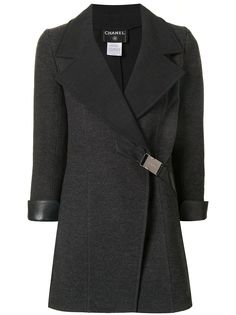 Chanel Pre-Owned жакет 2000-го года с заостренными лацканами