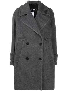 Karl Lagerfeld двубортное пальто