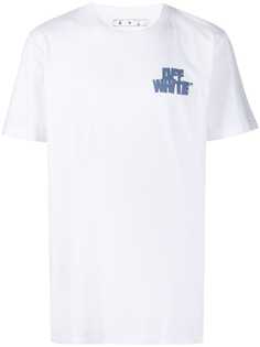 Off-White футболка с принтом