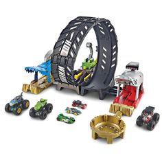 Набор игровой Hot Wheels Монстр-Трак. Мертвая петля "HOT WHEELS, НАБОР игровой ""Монстр-Трак"" ""Мертвая Петля"" "