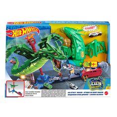 Набор игровой Hot Wheels Сити. Воздушная атака дракона-робота "HOT WHEELS, НАБОР игровой ""Сити"" ""Воздушная атака дракона-робота"""