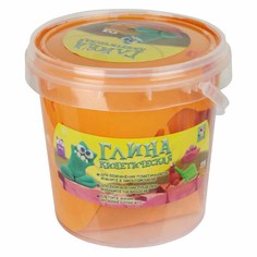 Кинетическая глина 1Toy оранжевая