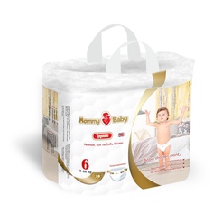 Подгузники-трусики Mommy Baby Размер 6 (14-24кг) 38 штук в упаковке