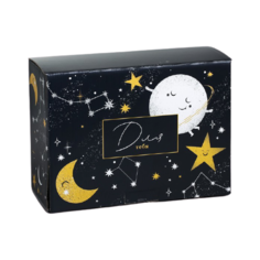 Коробка подарочная Дарите счастье Моей звездочке 26 х 10 х 19 см черный